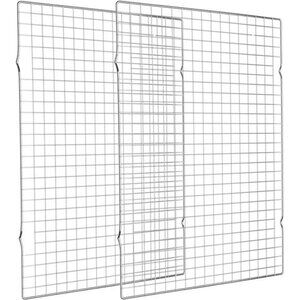Cooling Rack for Baking 2-Pack, 16x10 Inches Baking Rack, Thick Wire Cookie Rack